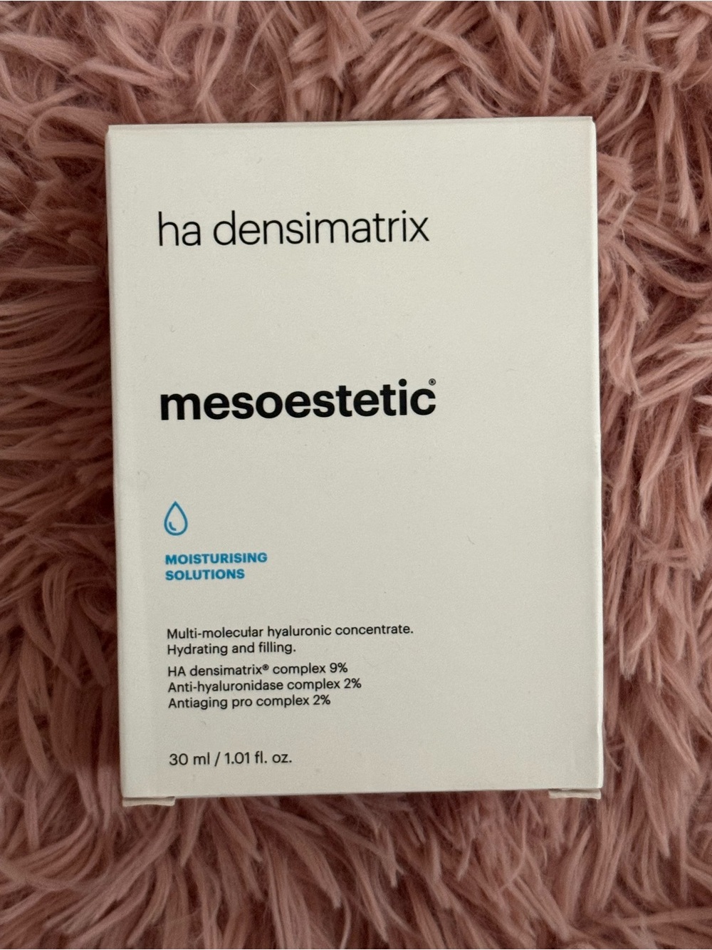 Mesoestetic HA Densimatrix Hydrating Serum — White 30 ml Moisturizing Solution